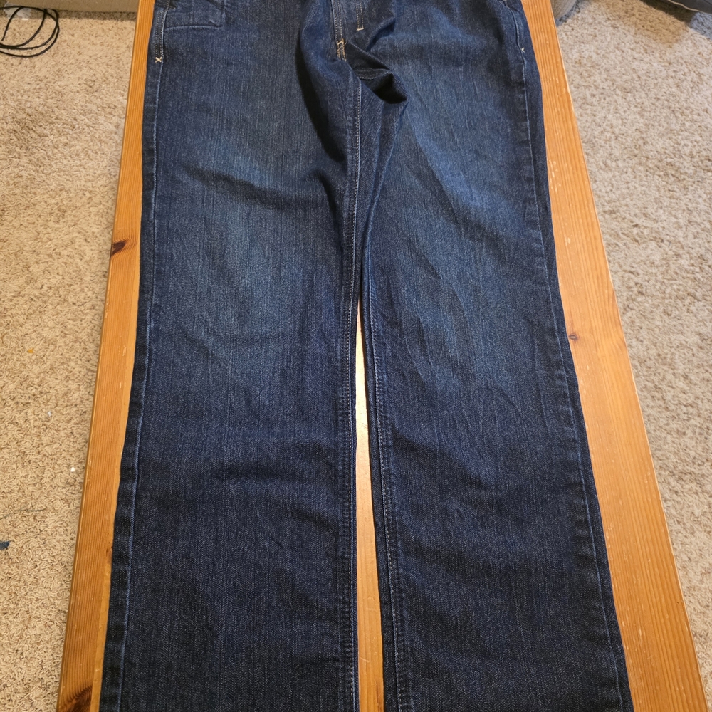 Ariat Men's Dark Blue Straight Jeans